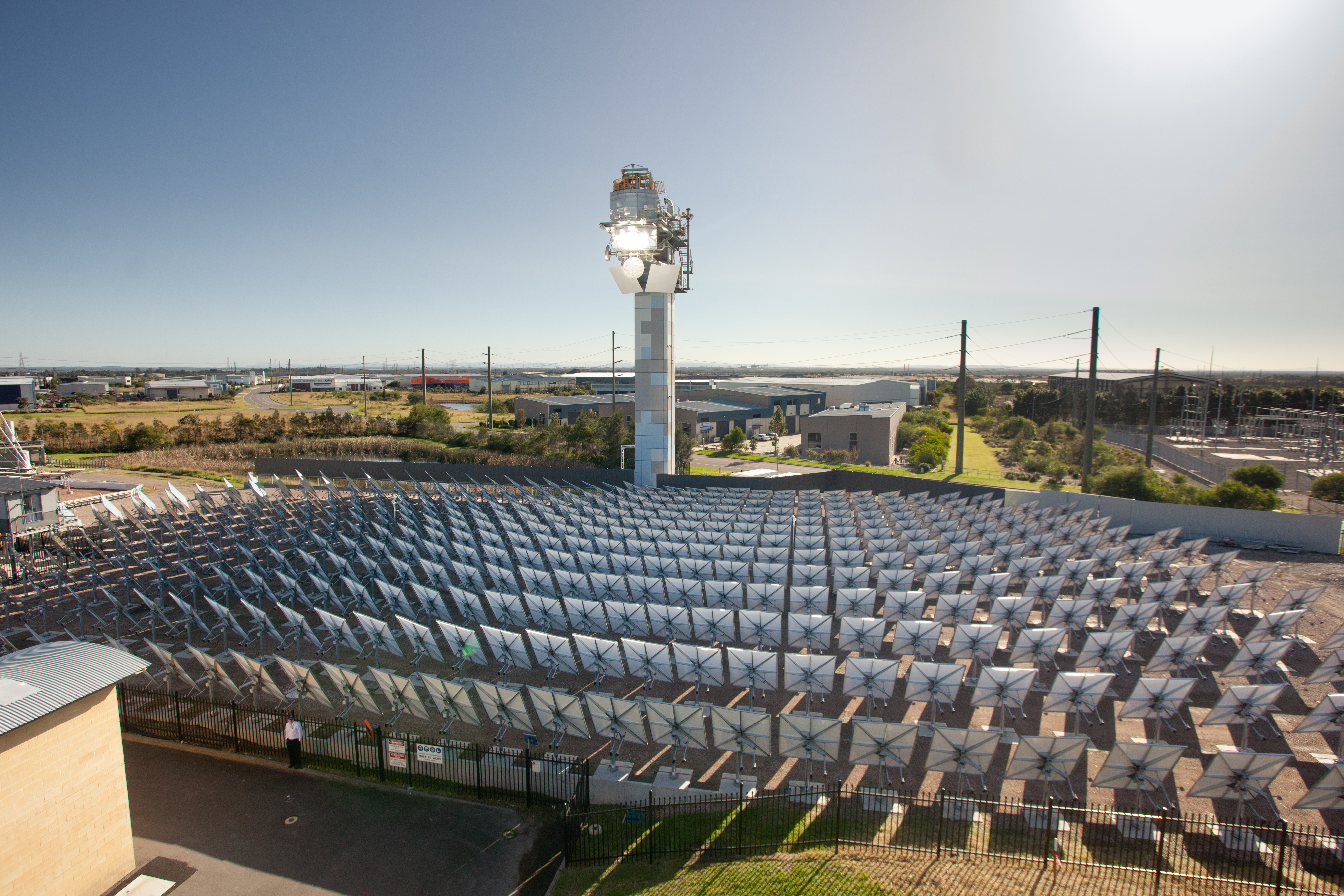 Solar array at the CSIRO. (Source: CSIRO)